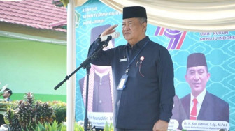 Sekda Kota Jambi Pimpin Upacara HAB ke-79 Kementerian Agama